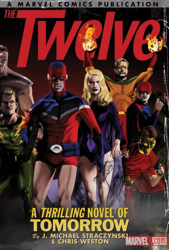 The Twelve volume one trade paperback cover by Kaare Andrews