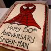 50th Anniversary Spider-Man Cake at Fan Expo Canada 2012