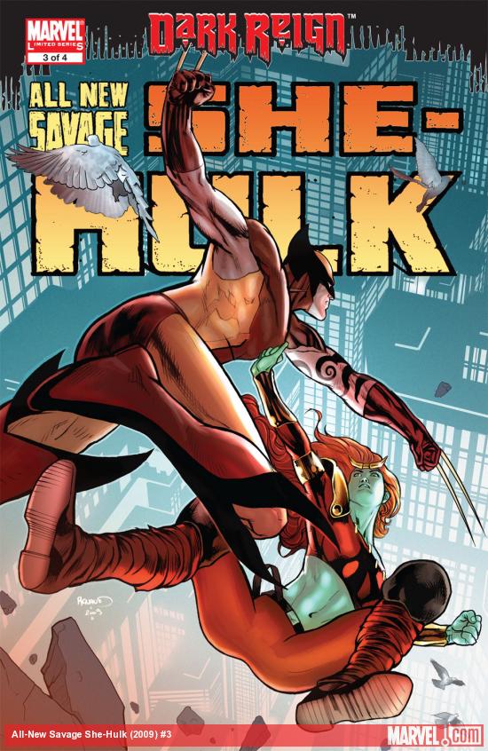 All-New Savage She-Hulk (2009) #3 Cover