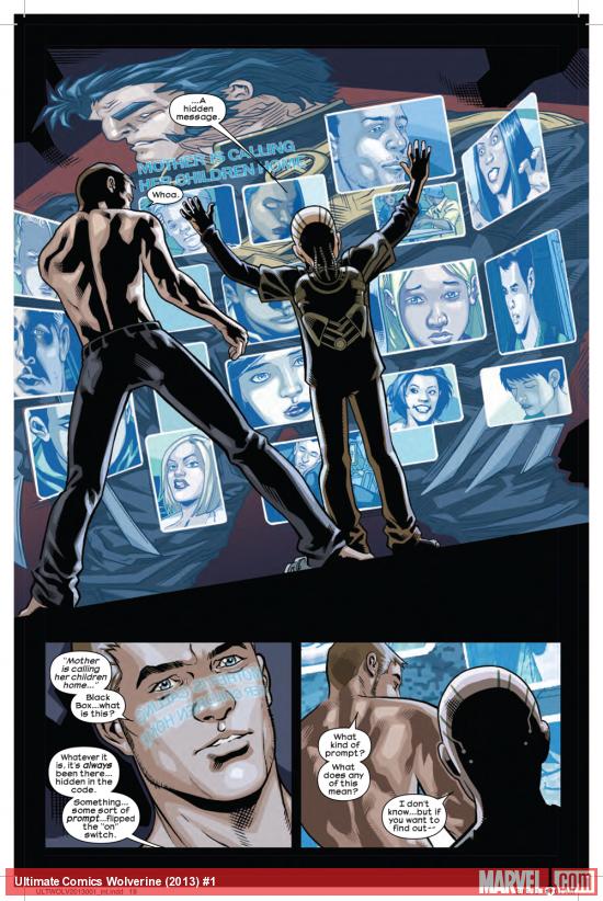 Ultimate Comics Wolverine #1 preview page by Ramon Rosanas
