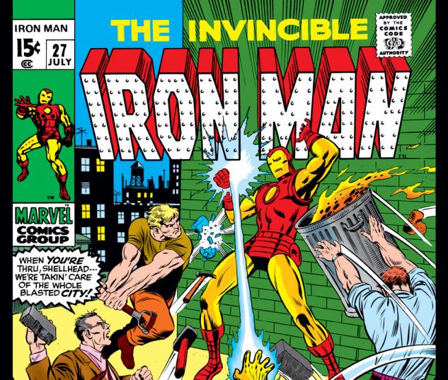 Iron Man (1968) #27 Cover