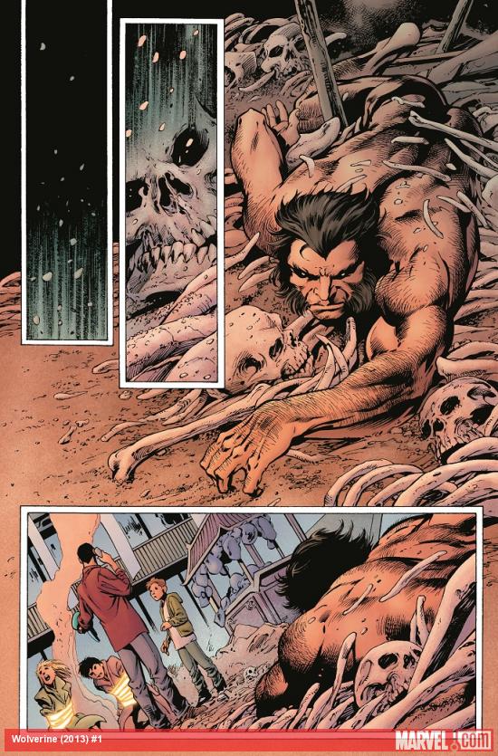 Wolverine (2013) #1 preview art by Alan Davis