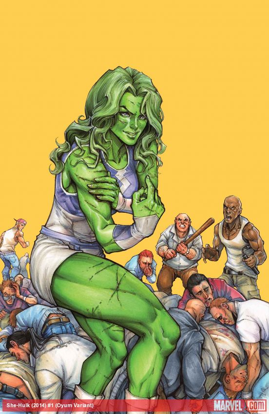 She-Hulk (2014) #1 (Oum Variant)