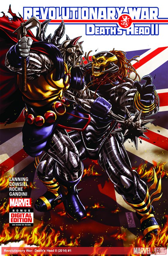 REVOLUTIONARY WAR: DEATH'S HEAD II (2014) #1