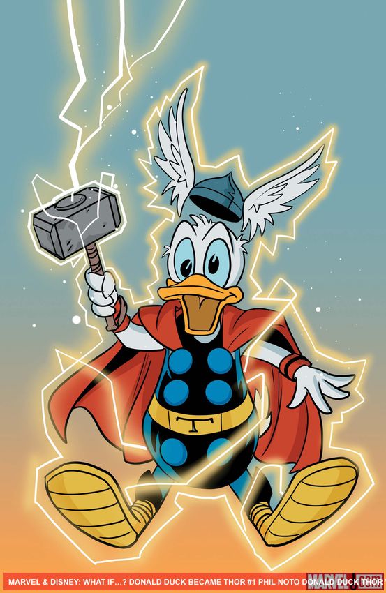 MARVEL & DISNEY: WHAT IF…? DONALD DUCK BECAME THOR (2024) #1 (Variant)
