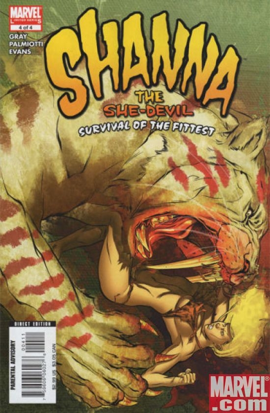 SHANNA THE SHE-DEVIL: SURVIVAL OF THE FITTEST #4