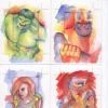 Marvel 70th Anniversary sketch card by Brandon Kenney