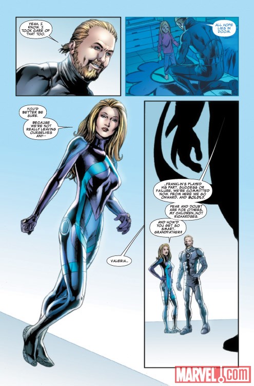 FANTASTIC FOUR #581 preview art by Neil Edwards