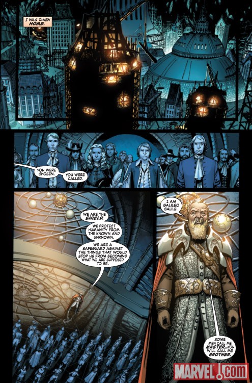 S.H.I.E.L.D. #3 preview art by Dustin Weaver