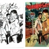 Route 666 cover sketches by Peter Nguyen