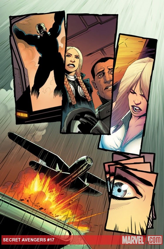 Secret Avengers #17 preview art by Kev Walker