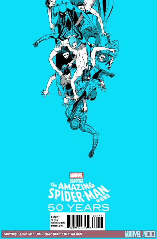 AMAZING SPIDER-MAN 692 MARTIN 90S VARIANT (WITH DIGITAL CODE)