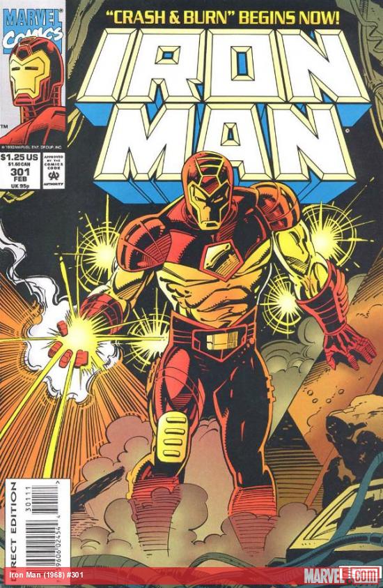 Iron Man #301 cover