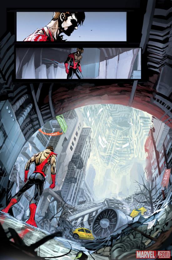 Superior Spider-Man #6AU preview art by Dexter Soy