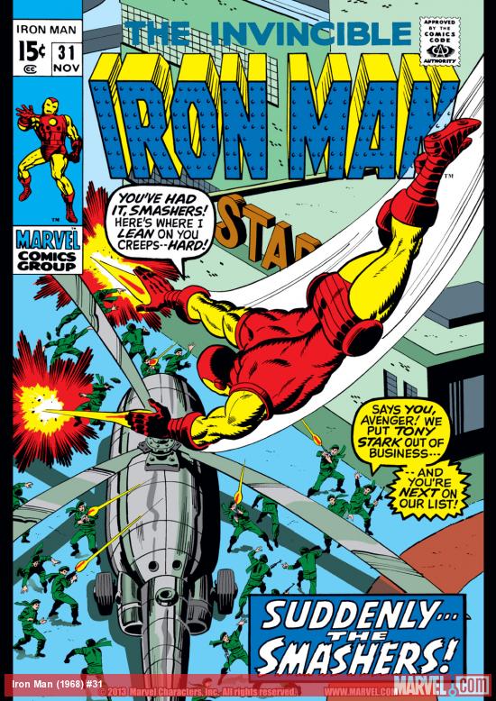 Iron Man (1968) #31 Cover