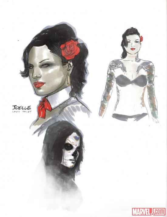 Joelle design by Clay Mann