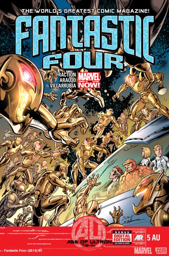Fantastic Four #5 cover