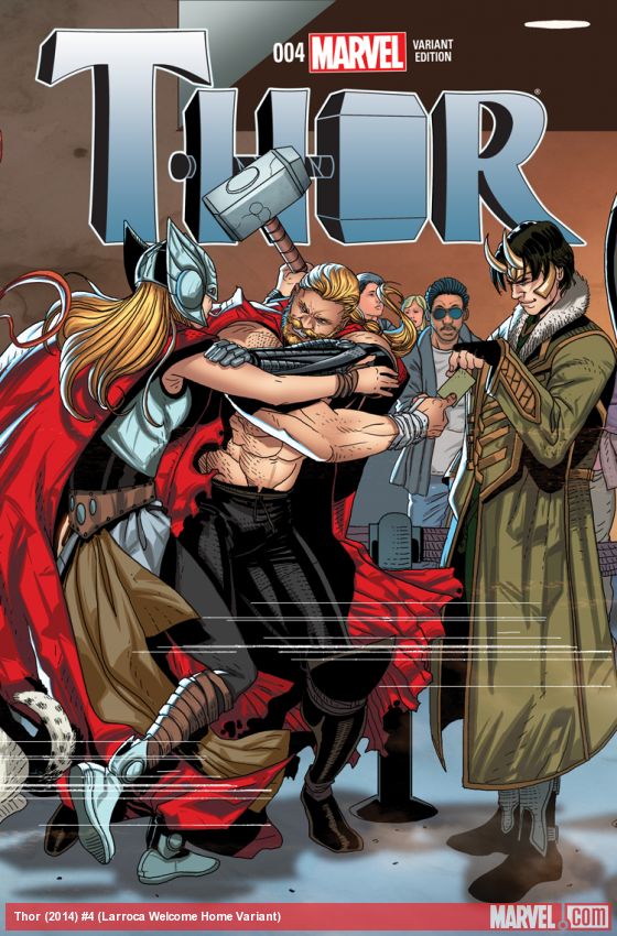 Thor (2014) #4 (Larroca Welcome Home Variant)