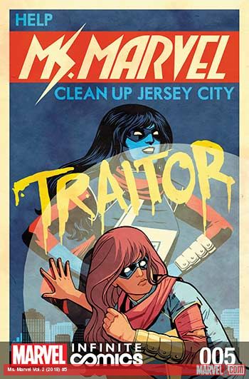 Ms. Marvel Vol. 2 Kids Infinite Comic (2018) #5