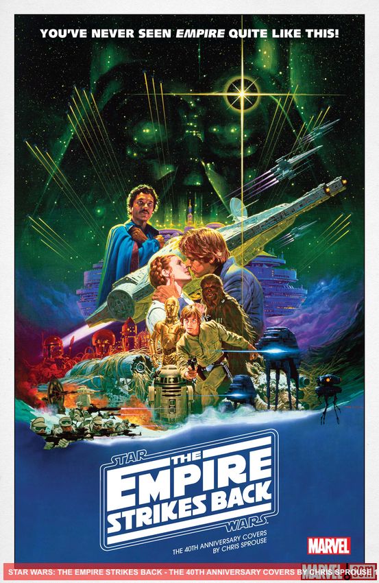 Star Wars: The Empire Strikes Back - The 40th Anniversary Covers by Chris Sprouse (2021) #1 (Variant)