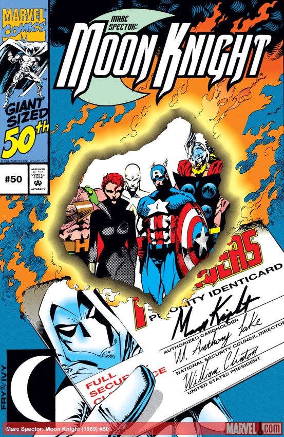 Marc Spector: Moon Knight (1989) #50