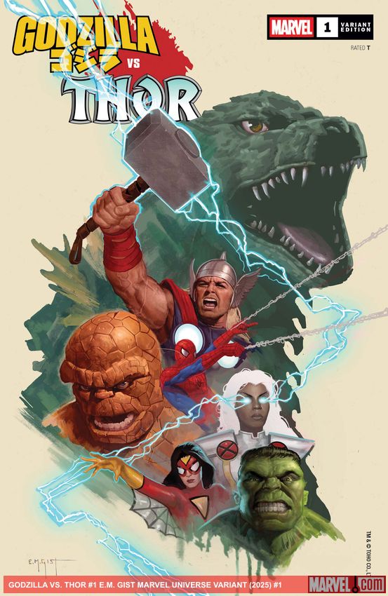 GODZILLA VS. THOR (2025) #1 (Variant)
