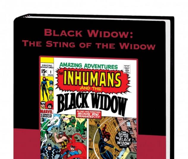 Black Widow The Sting Of The Widow Premiere Hc Dm Only Hardcover