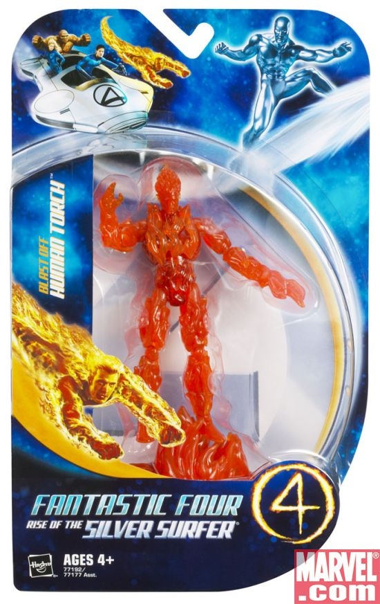 Blast Off Human Torch in Package