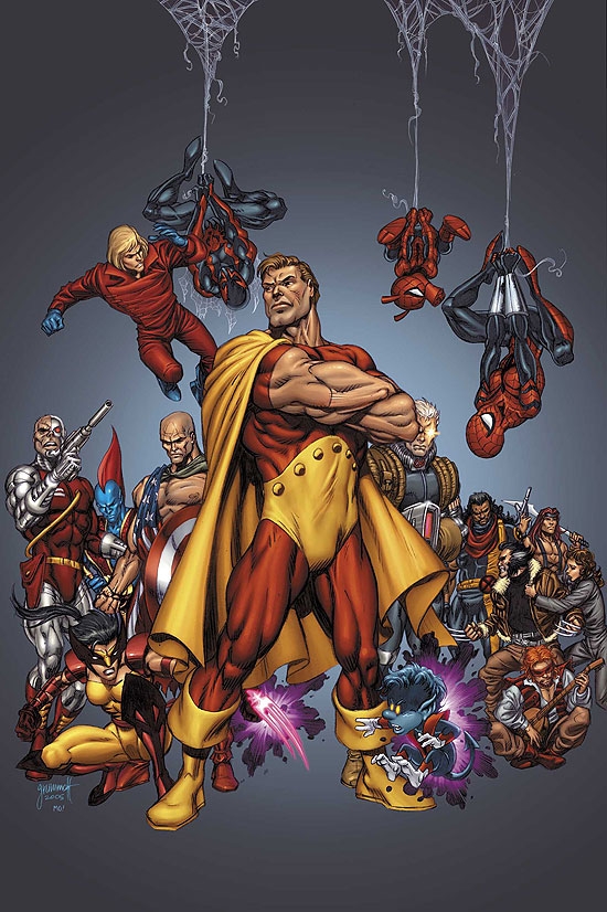 OFFICIAL HANDBOOK OF THE MARVEL UNIVERSE (2007) (ALTERNATE UNIVERSES) COVER