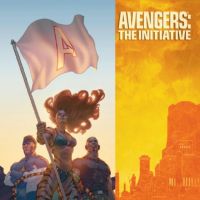 AVENGERS: THE INITIATIVE #35 cover by David Yardin