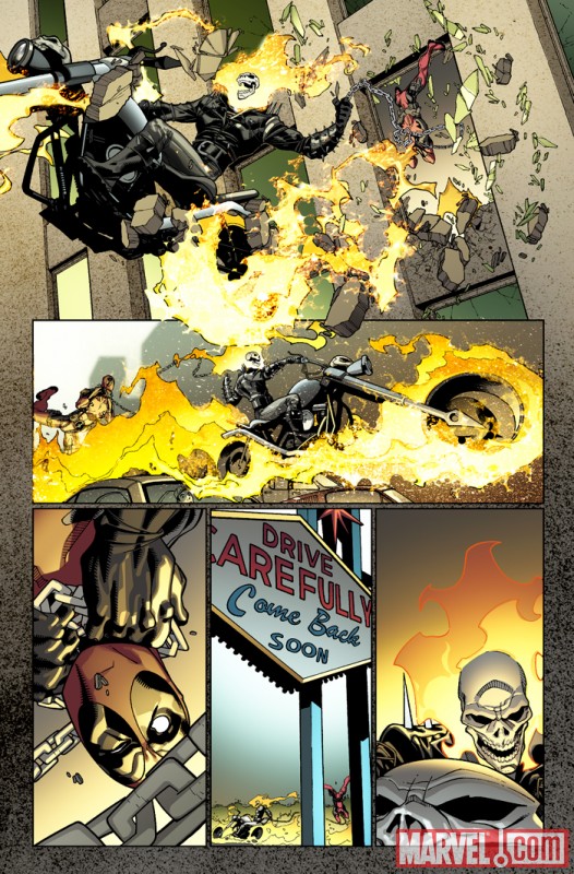 DEADPOOL #26 preview art by Carlo Barberi 1