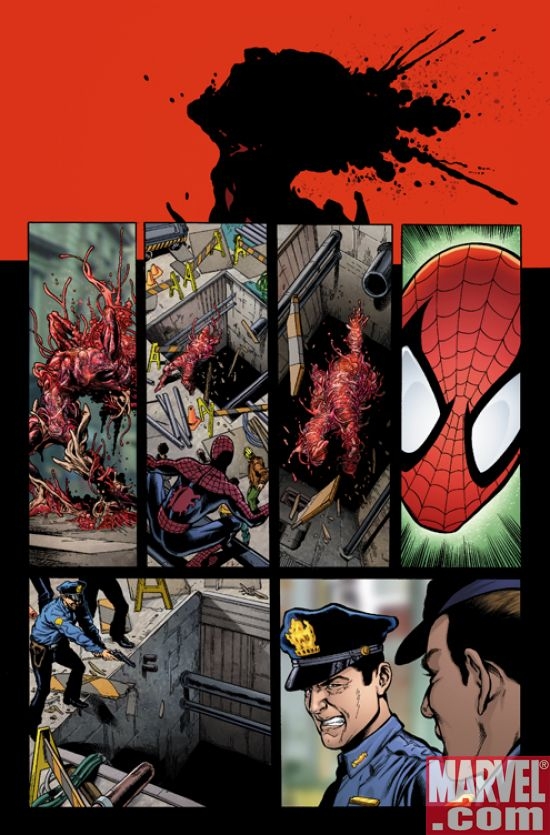 AMAZING SPIDER-MAN preview art