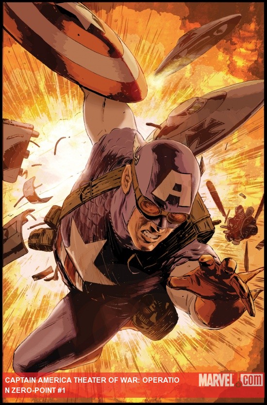 Captain America Theater of War: Zero Point art by Mitch Breitweiser
