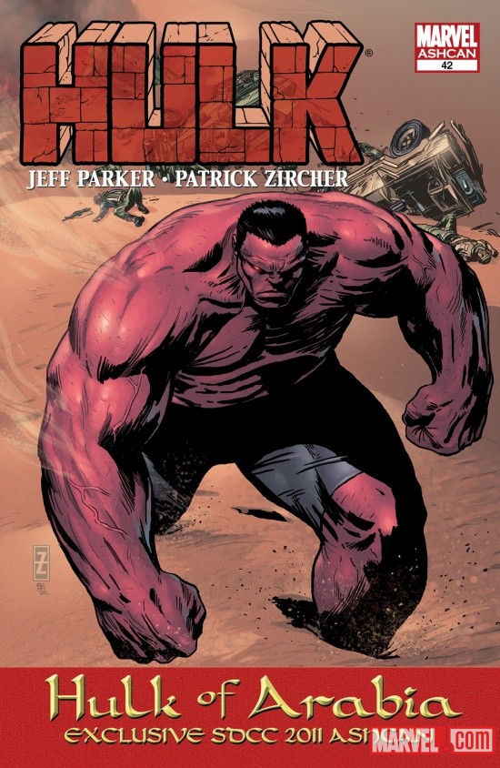 Hulk (2008) #42 Exclusive SDCC 2011 Ashcan cover by Patrick Zircher