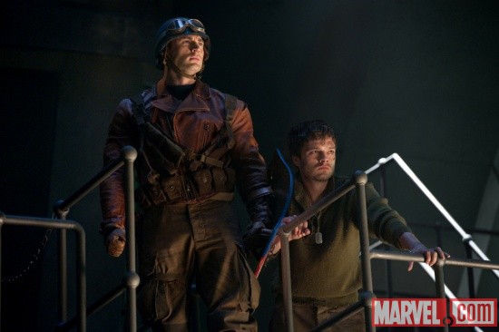 A screenshot from Captain America: The First Avenger