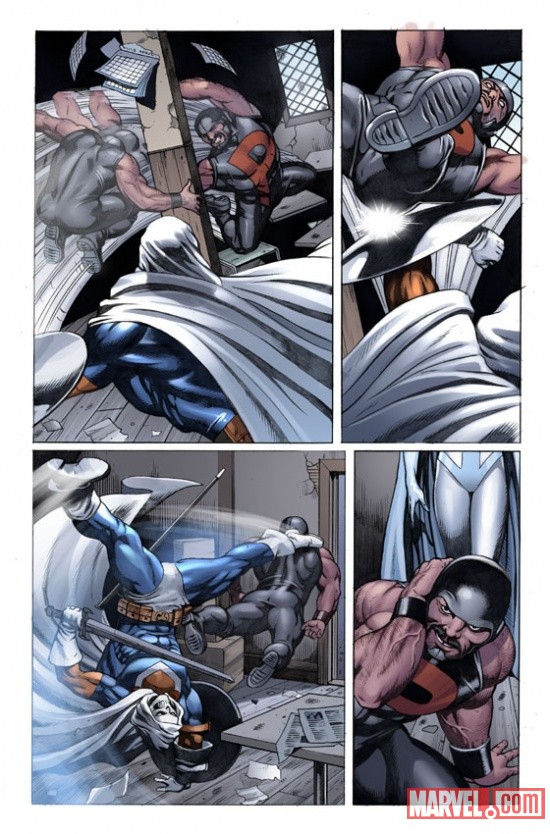 Alpha Flight #5 interior art by Dale Eaglesham