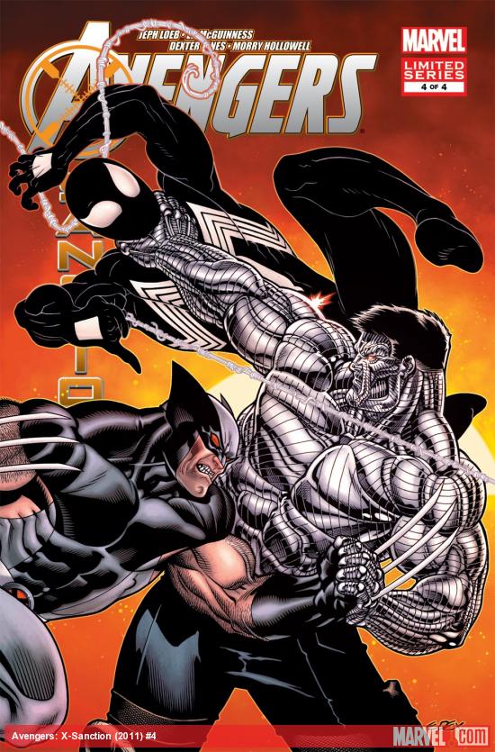 Avengers: X-Sanction (2011) #4 Cover
