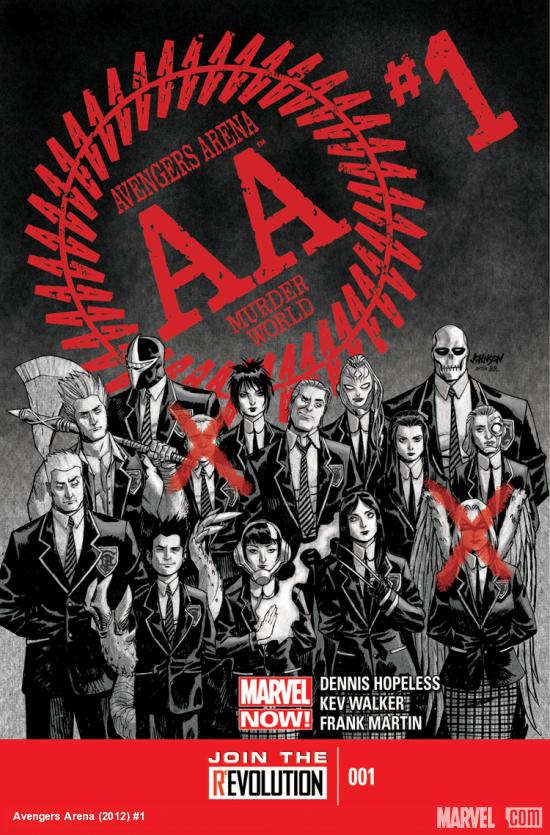 Avengers Arena 2012 Cover #1