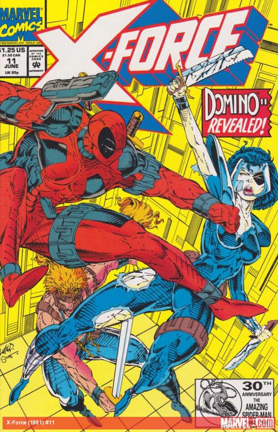 X-Force (1991) #11 cover by Rob Liefeld
