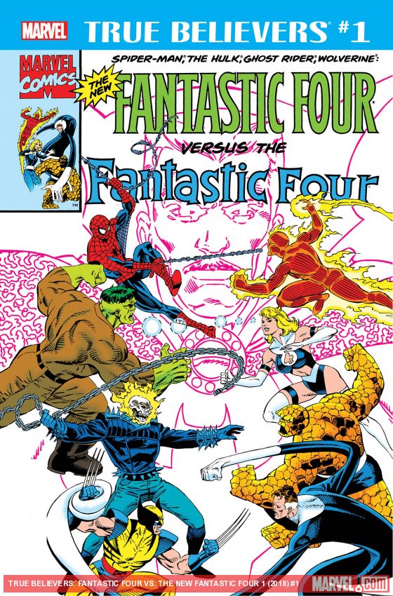 True Believers: Fantastic Four Vs. The New Fantastic Four (2018)