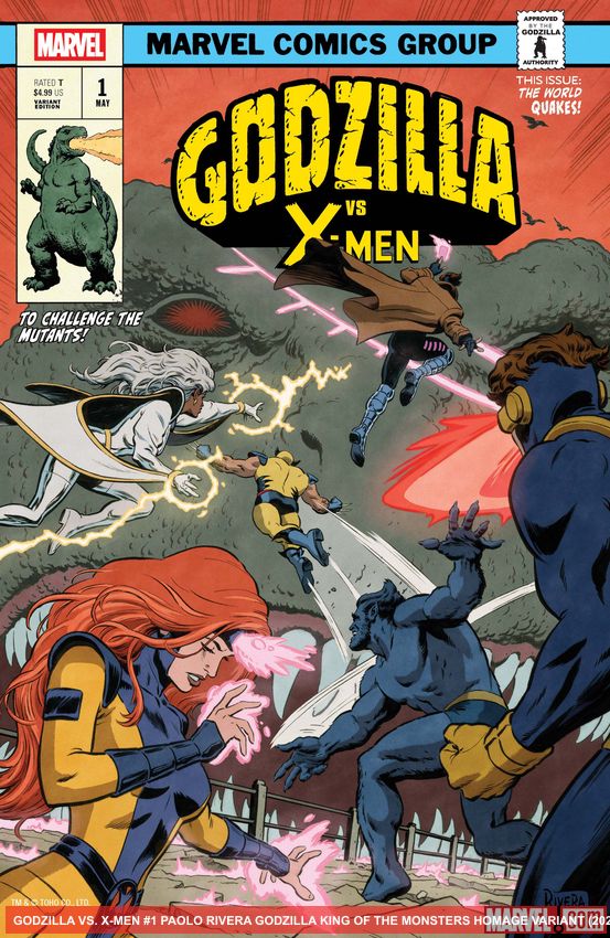 GODZILLA VS. X-MEN (2025) #1 (Variant)