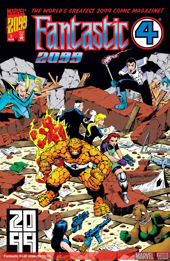 Fantastic Four 2099 (1996) #3