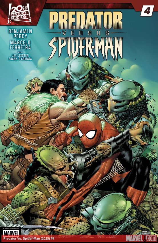 Predator Vs. Spider-Man (2025) #4
