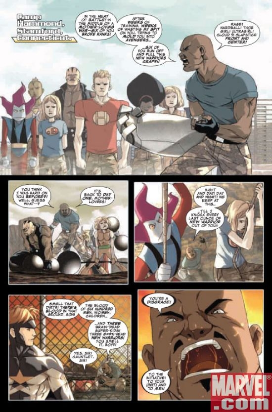 Avengers: The Initiative #6, Page 1