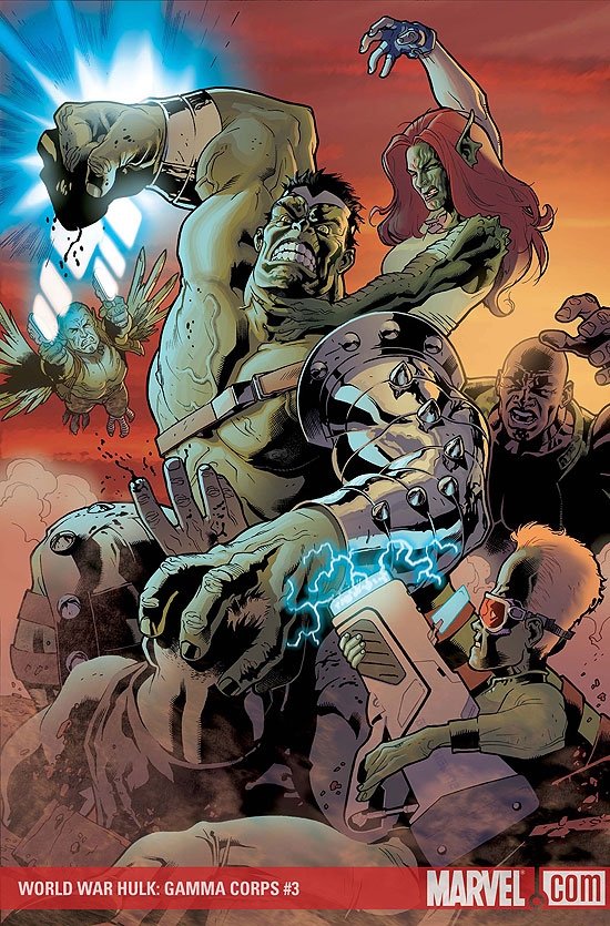 WORLD WAR HULK: GAMMA CORPS #3