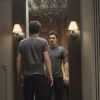 Harry Osborn seeing his father in the mirror