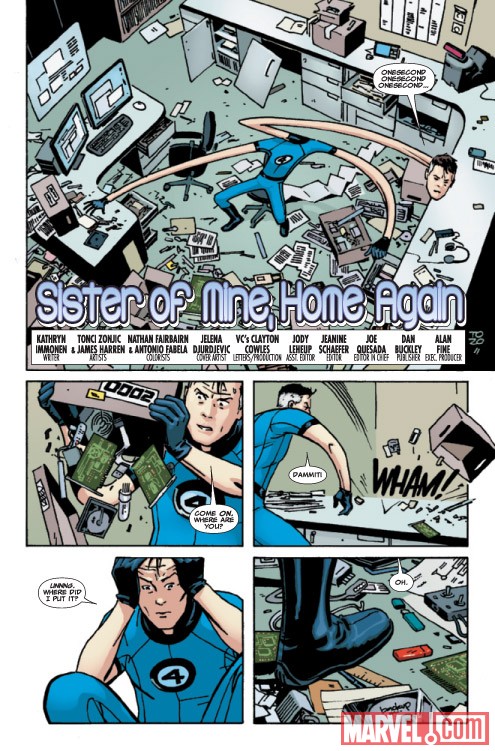 HERALDS #5 preview art by Tonci Zonjic