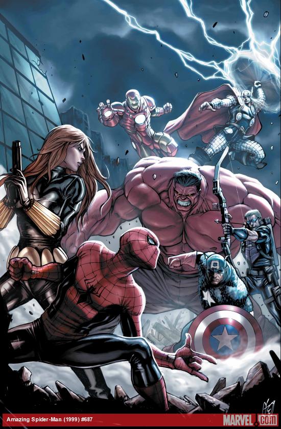 AMAZING SPIDER-MAN #687 COVER