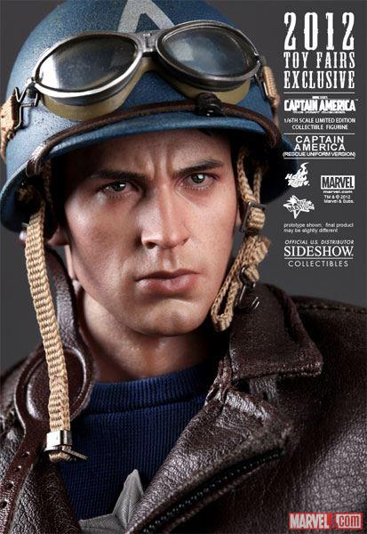 Sideshow Captain America - Rescue Figure