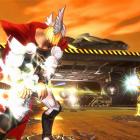 Screenshot of Thor vs. Loki in Marvel Avengers: Battle for Earth